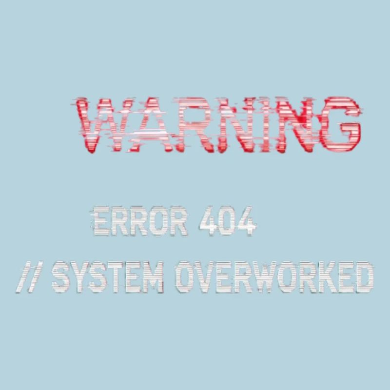 Fehlerwarnung – Systemfehler 404