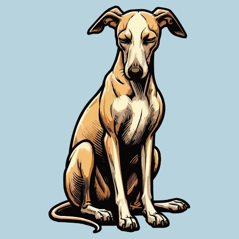Whippet Greyhound Whippets Propriétaire de lévrier
