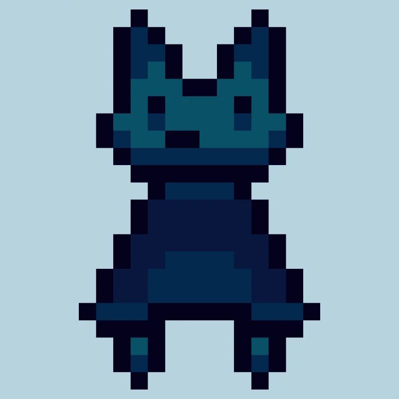 Pixel-Katze