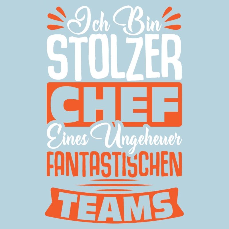 Stolzer Chef Chef Mann Abteilungsleiter Teamchef
