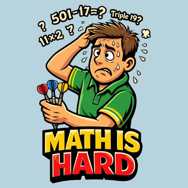 Les maths, c’est des fléchettes difficiles