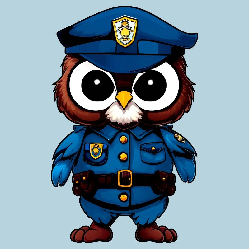 Eule Polizei