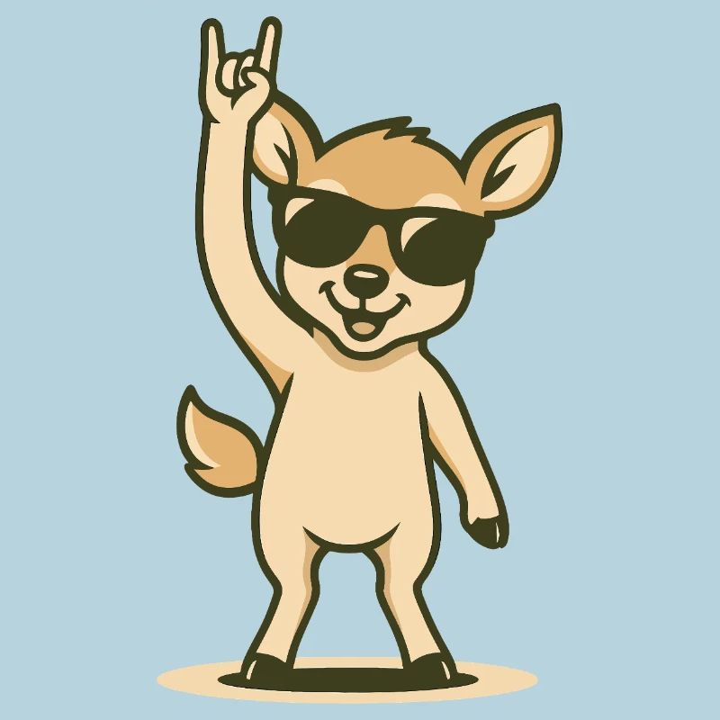 Waldrand-Rocker Rehkitz