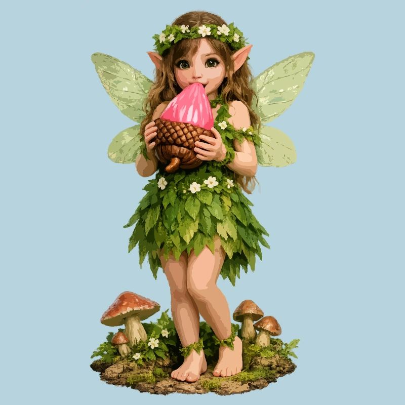 Fairy with pink glans