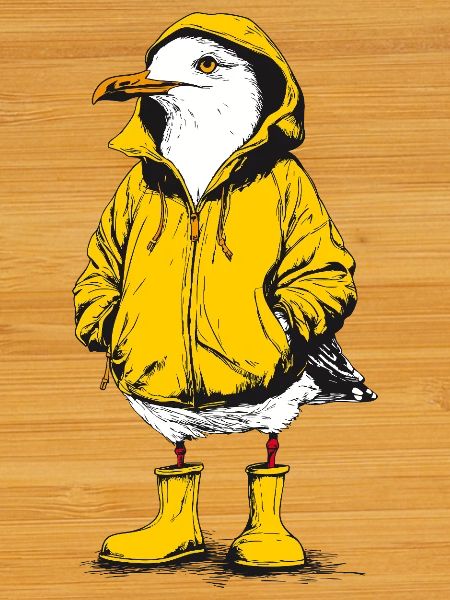 Schiet Wetter Möwe
