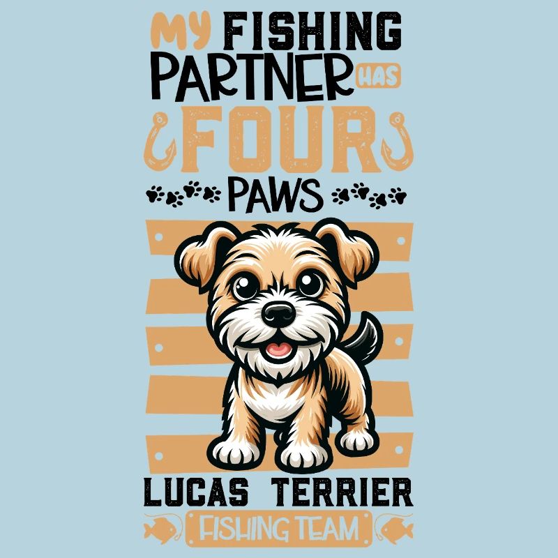 Pêche et Lucas Terrier