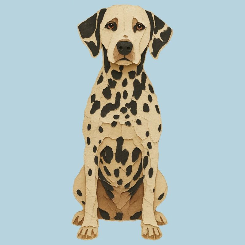 Dalmatian Patch Art Tee