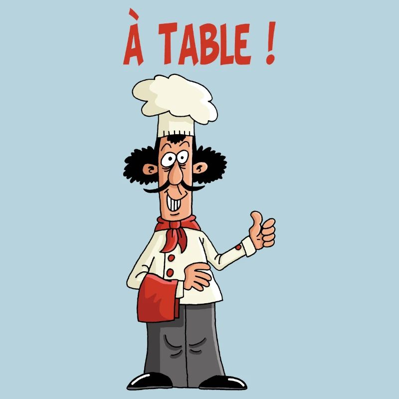 à table
