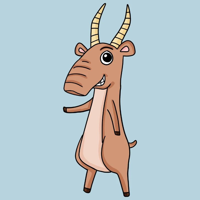 Antilope Saiga Saiga