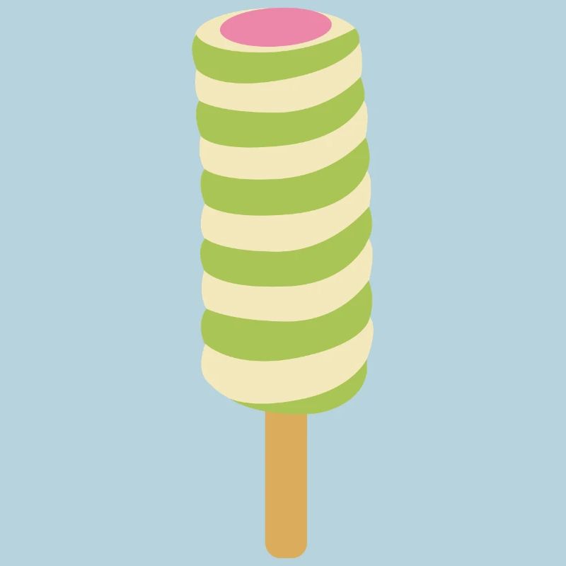 Glace spiralée