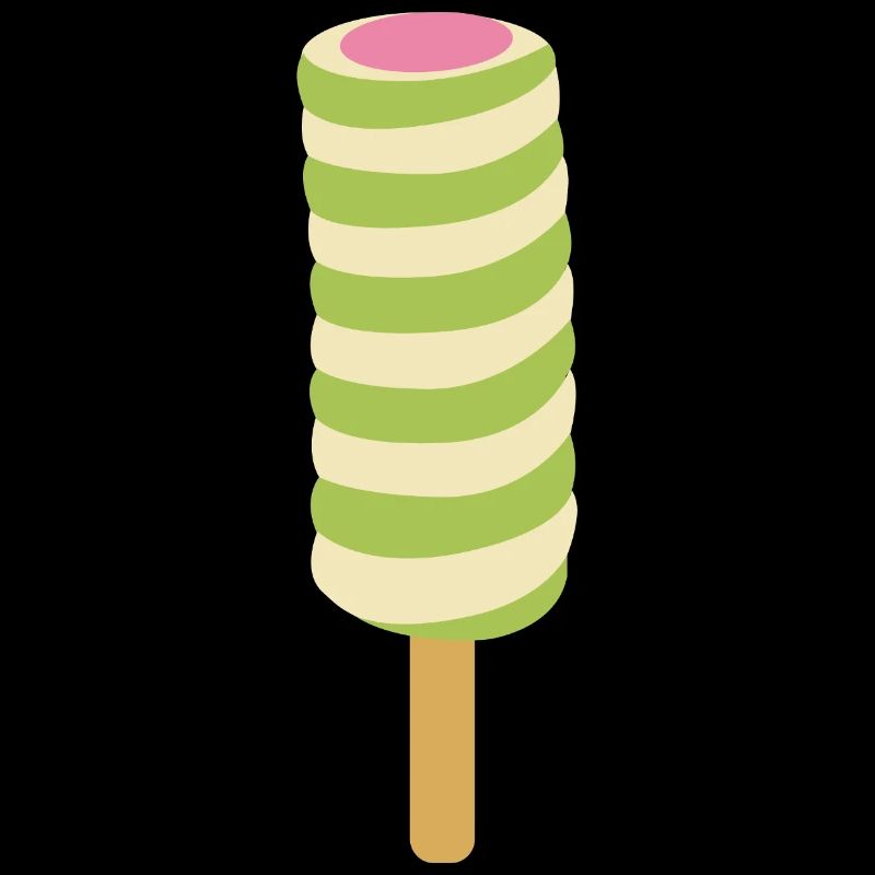 Glace spiralée