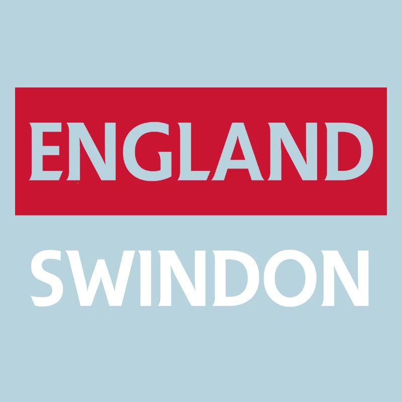 Conception du drapeau de l’Angleterre et de Swindon