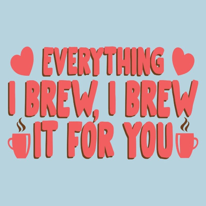 Coffee lover-inspired message