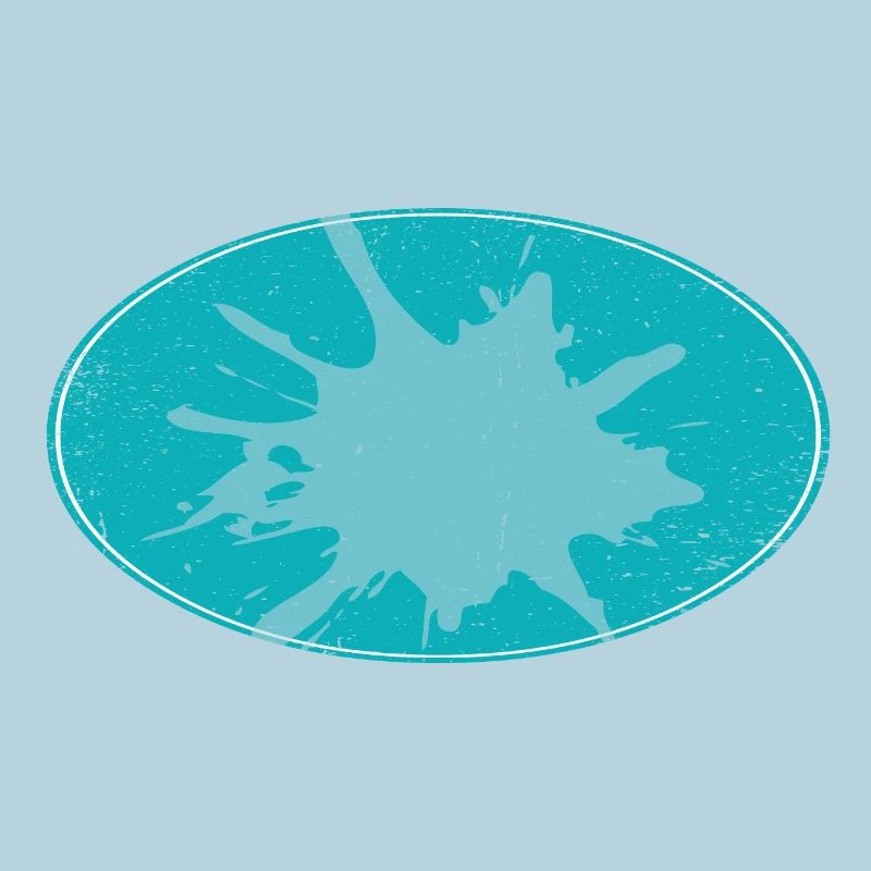 Ovaler Flash Background schmutzing