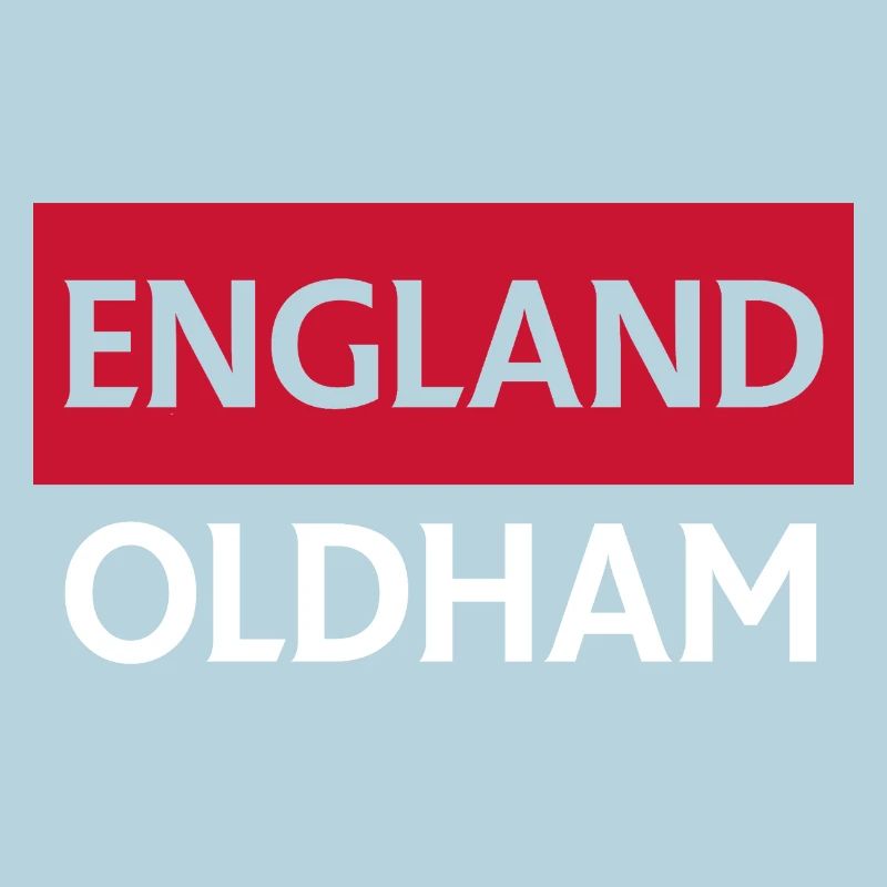 Conception des drapeaux anglais Oldham