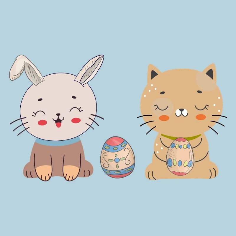 Cute Cats Easter