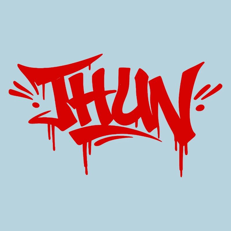 Thun Graffiti Tag rouge