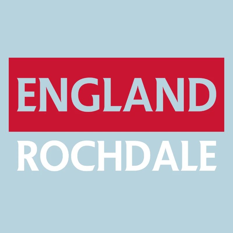 Drapeau de l’Angleterre Rochdale Emblem