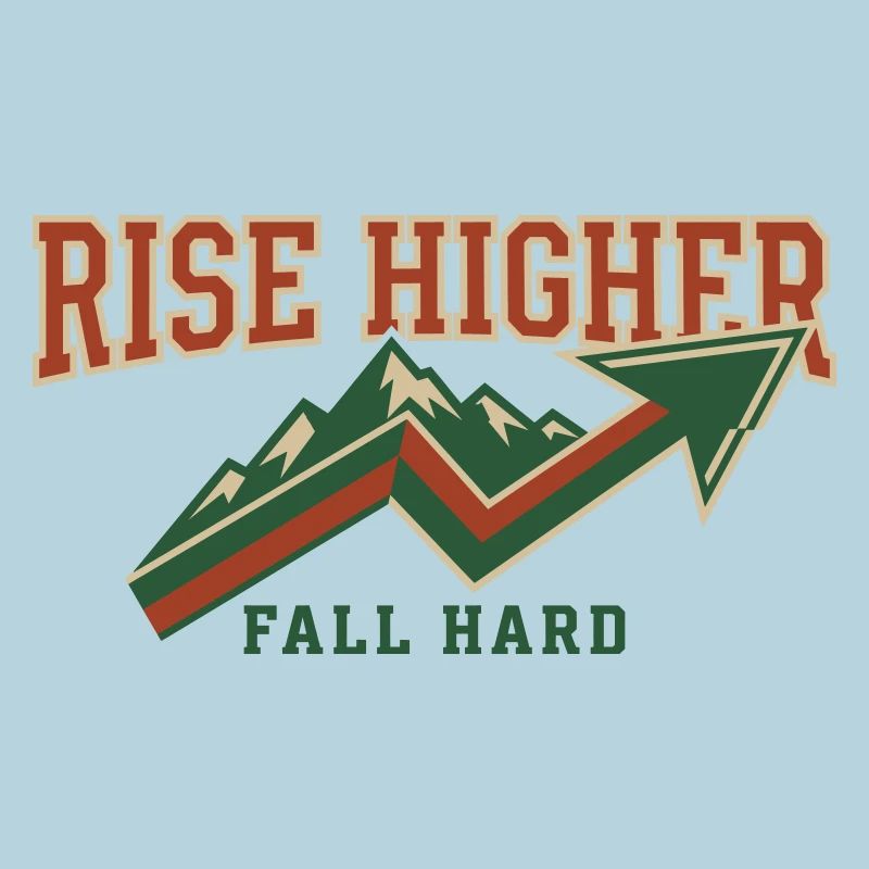 Fall Hard, Climb High - Resilience T-Shirt
