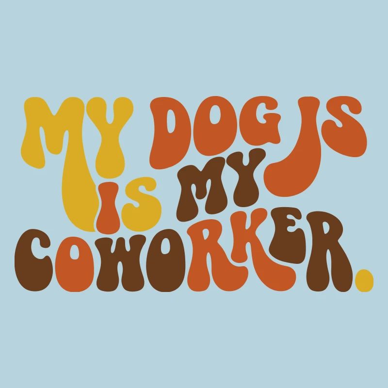 My Dog is My Partner: Home-Office Setup