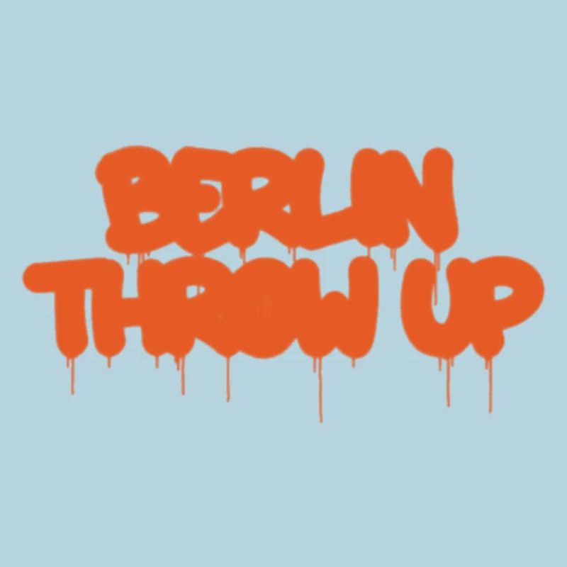 Orange Graffiti Berlin
