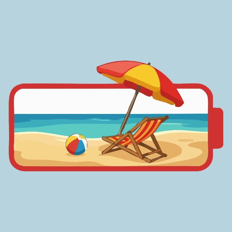 Sommer-Strandschirmstuhl