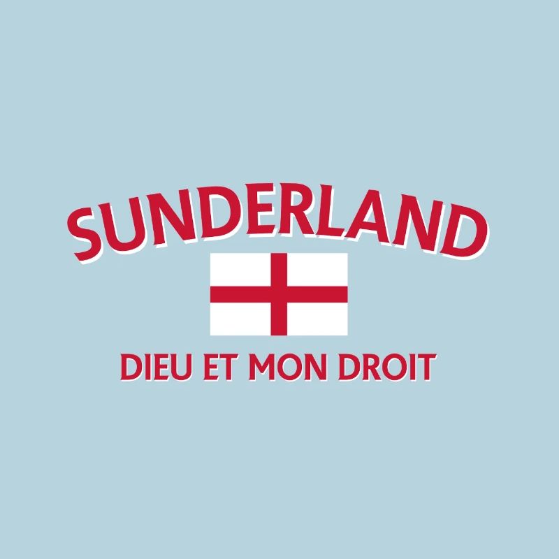 Drapeau de Sunderland Devise Écusson