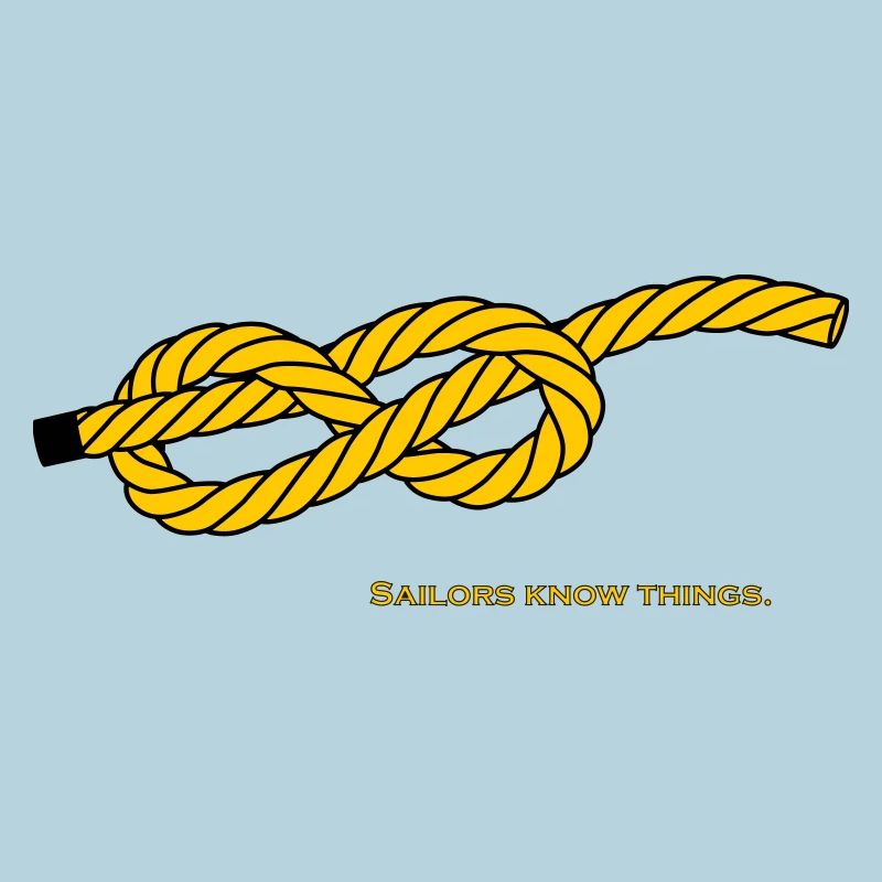 Eight Knots - Knot Ship Captain Sailing Anchor