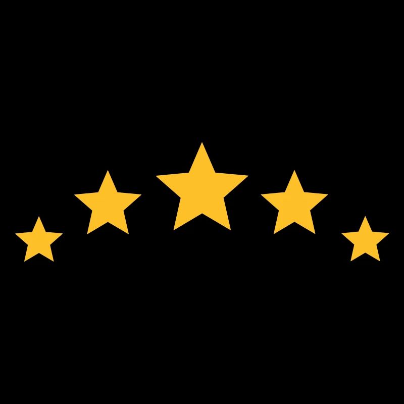 Étoiles - 5 étoiles (5 points) | Vectorale