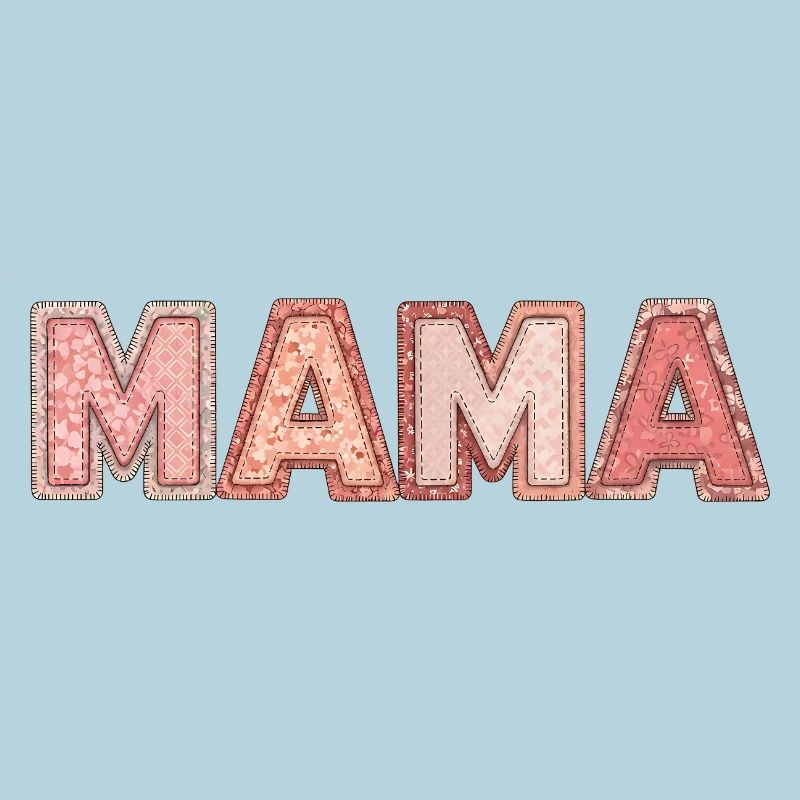 Chemise patchwork de maman pour mamans