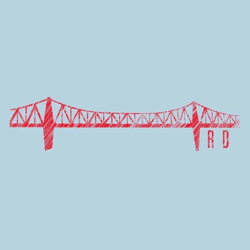 Rendsburg High Bridge Scribble Design – RD Skylin