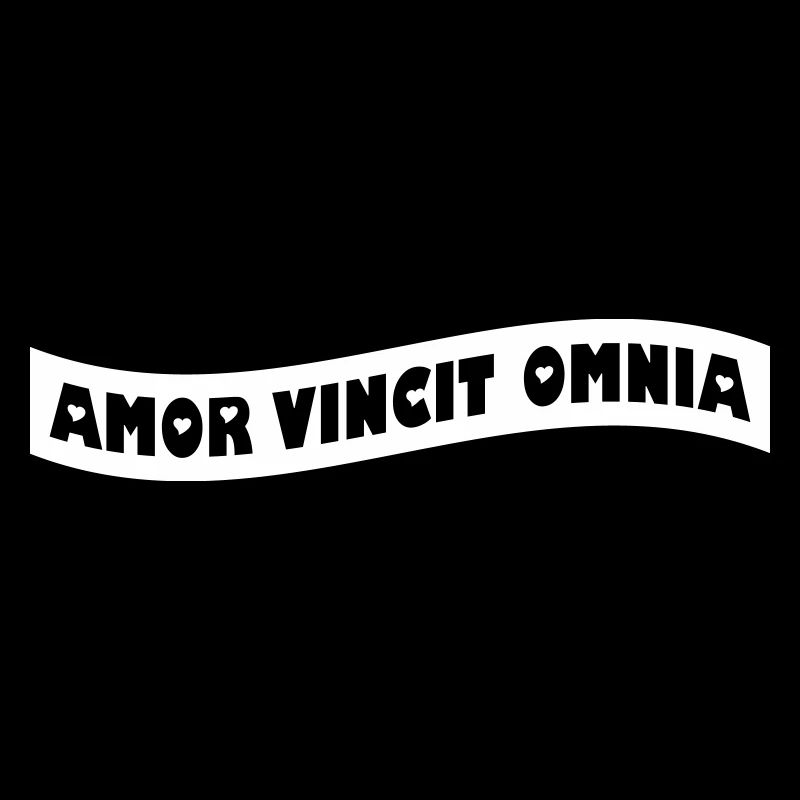 Amor vincit omnia Love overcomes everything