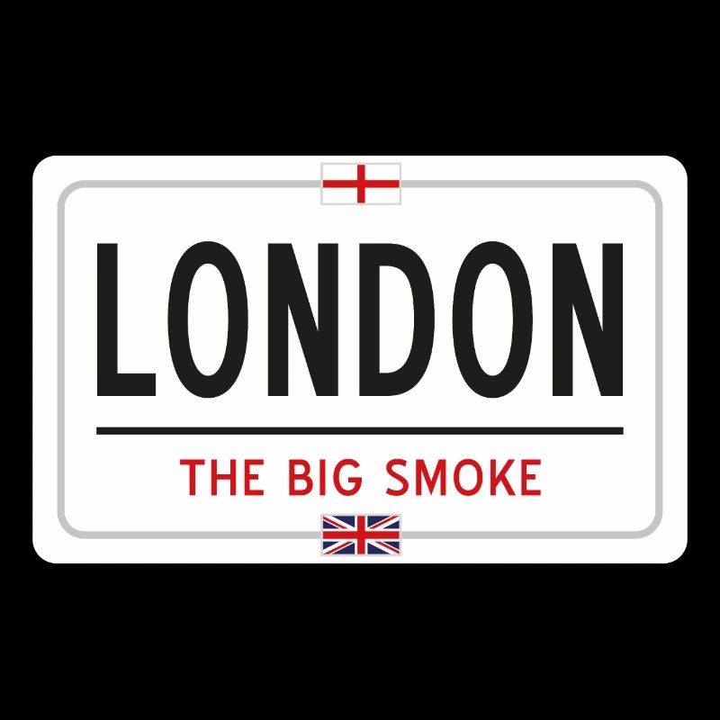 Panneau de nom de lieu de Londres