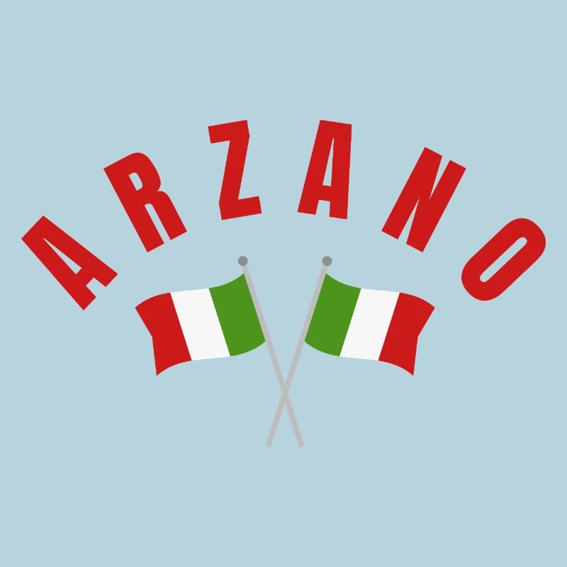 Drapeaux italiens d’Arzano
