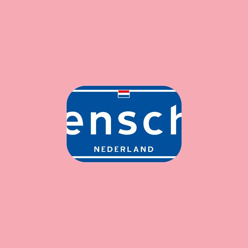 Panneau de nom de lieu Aensche (Enschede)