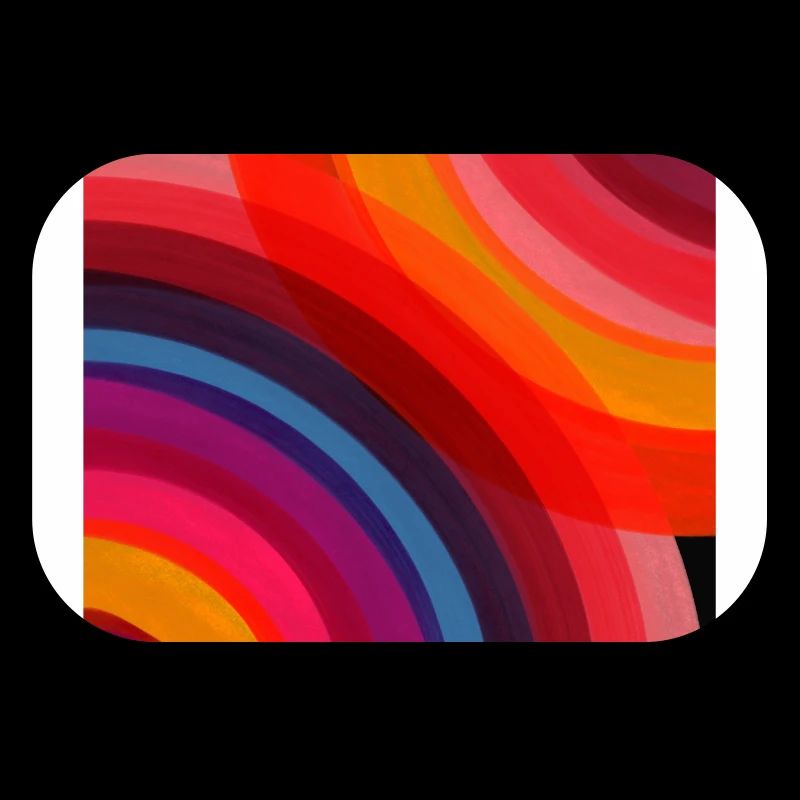 Arc-en-ciel abstrait