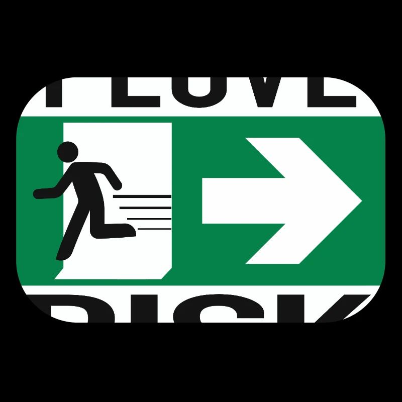 J’adore le signe de risque