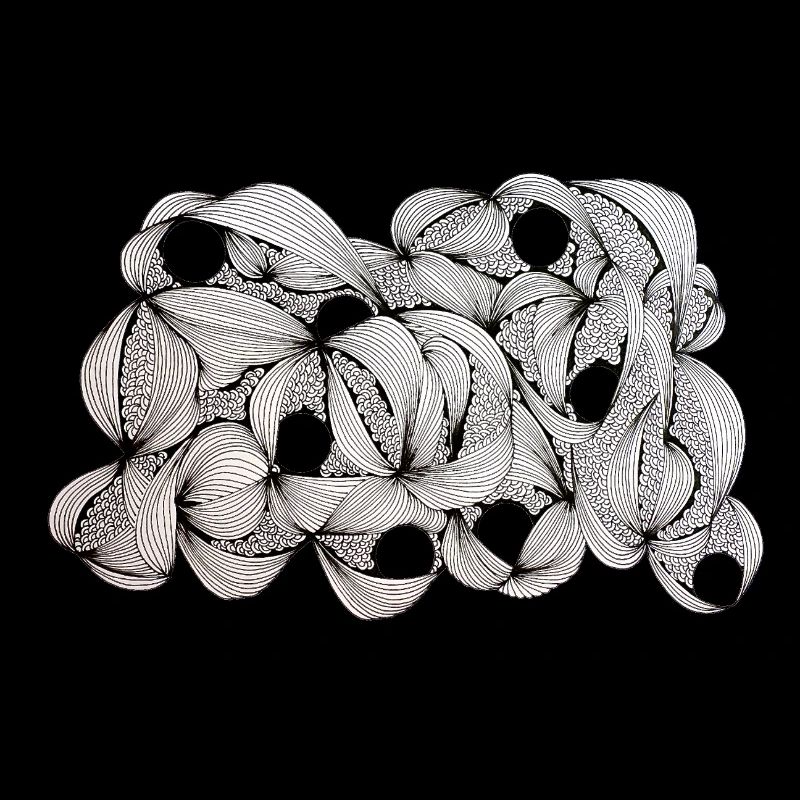 Lined Leaf Weave Pattern