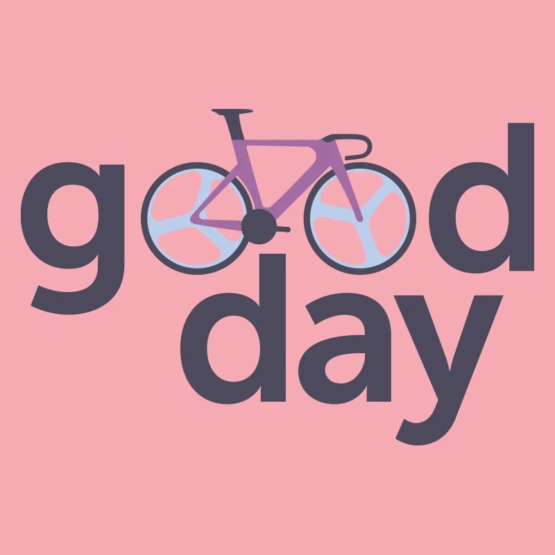 Logo typographique de la bicyclette Good Day