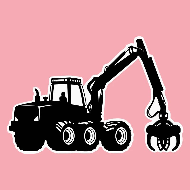 Harvester Silhouette