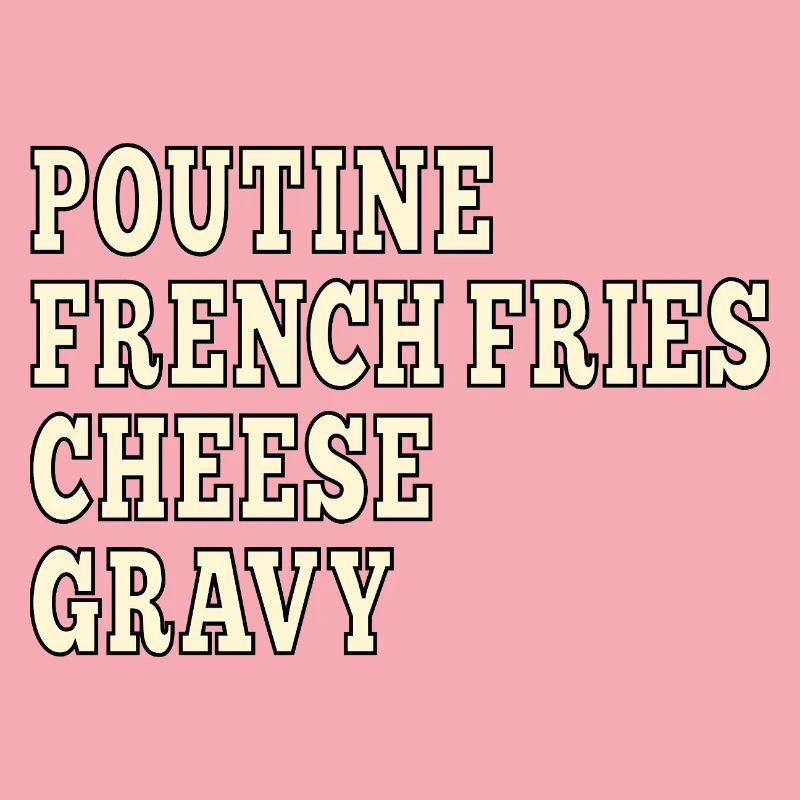 Poutine de restauration rapide canadienne