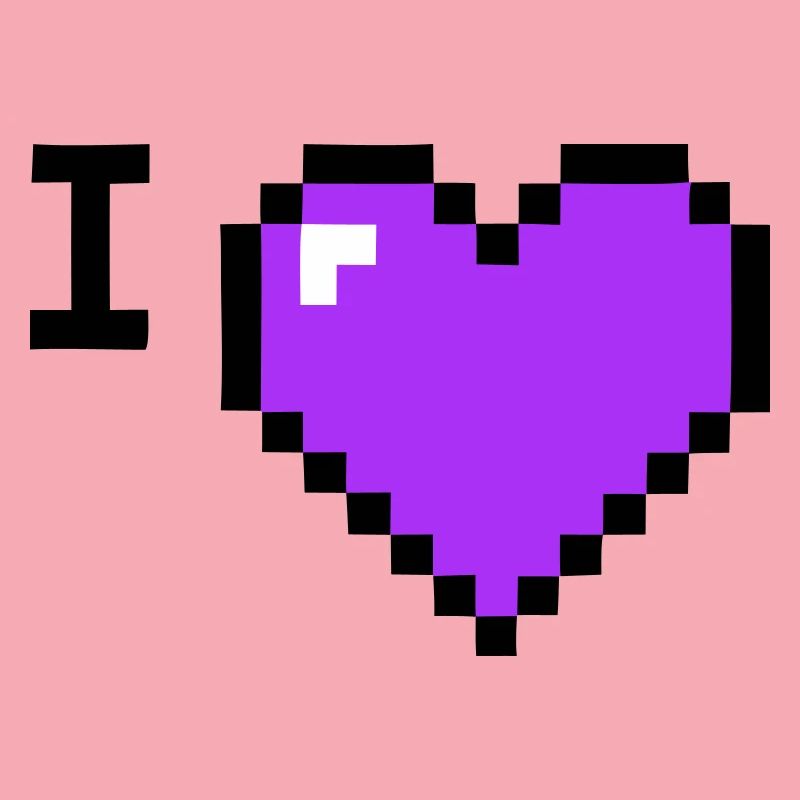 I Love Herz Platzhalter Text