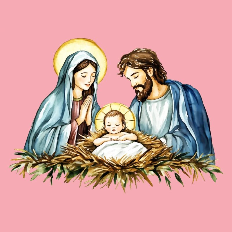 Pull de Noël Noël à la Crèche Jésus