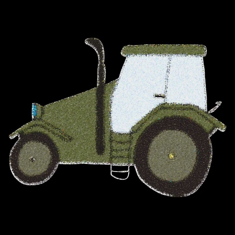 Tractor Oldtimer Impressionism