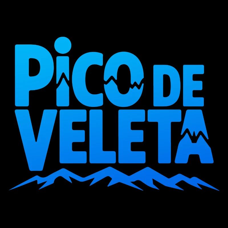 Pico de Veleta Pic Moderne Graphique