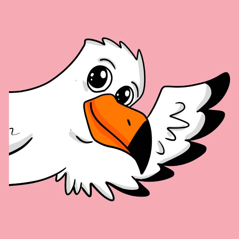 Salutation de mouette