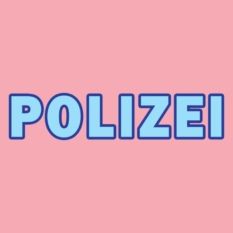 Polizei blockiert Neontext