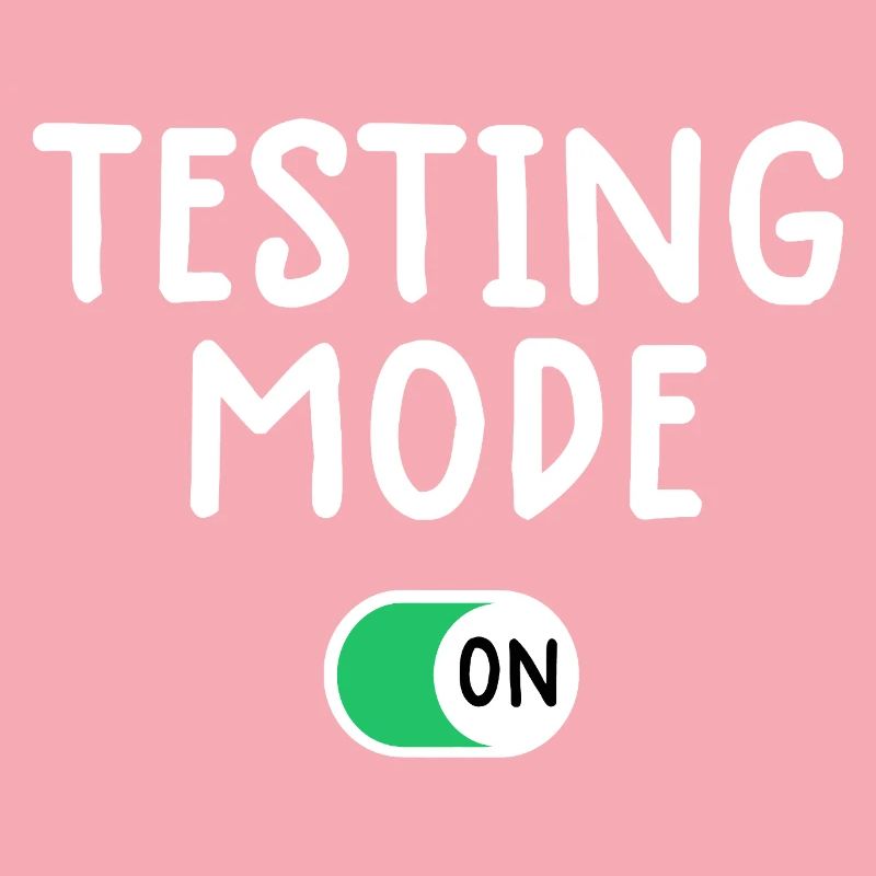 Testing Mode On Graphic Tee