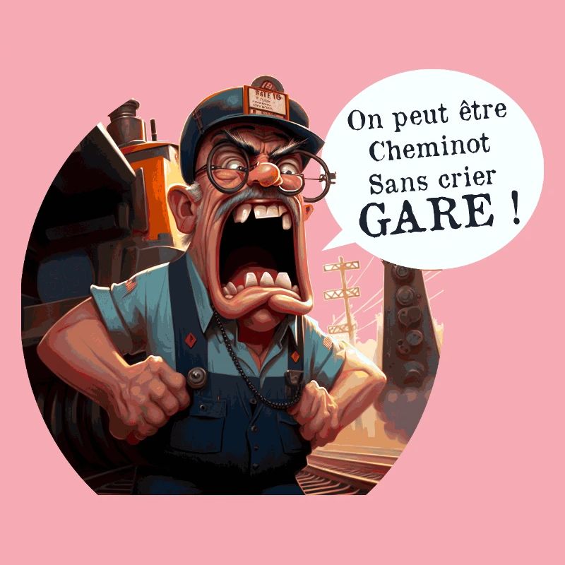 DU KANNST OHNE VORWARNUNG EISENBAHNARBEITER SEIN! (Zug)
