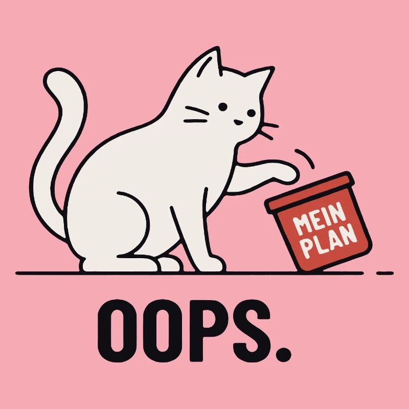 My plan... Oops – Funny Cat